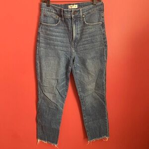 MADEWELL classic straight jeans